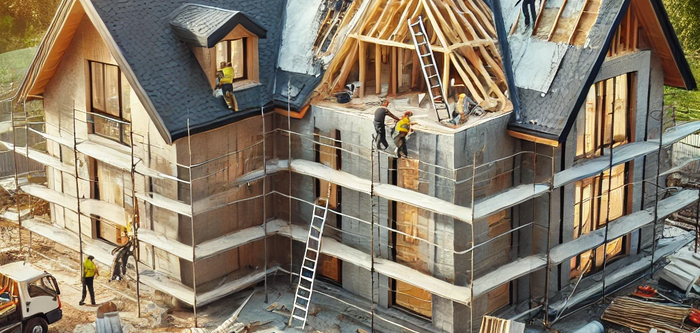 Ремонт частного дома: что учитывать при планировании